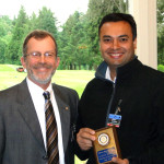 Pres. Chris and Girish Bhatia