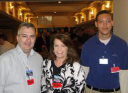 Dustin Walling, Linda DeStephano, and Michael